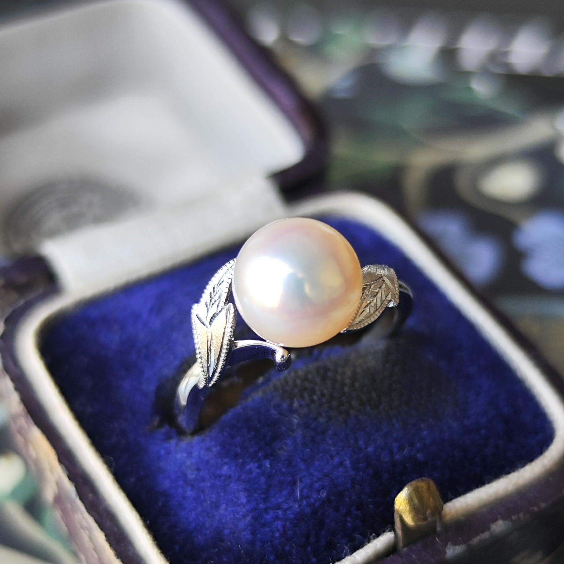 MIKIMOTO ミキモト あこや真珠 プラチナリング