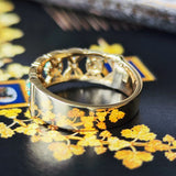 天然パライバトルマリン 天然ダイヤモンド 18金リング