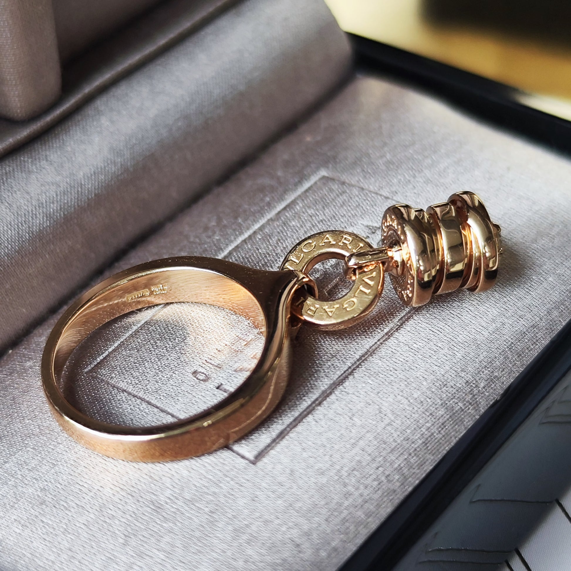 BVLGARI ブルガリ B-ZERO1 ビーゼロワン エレメントリング