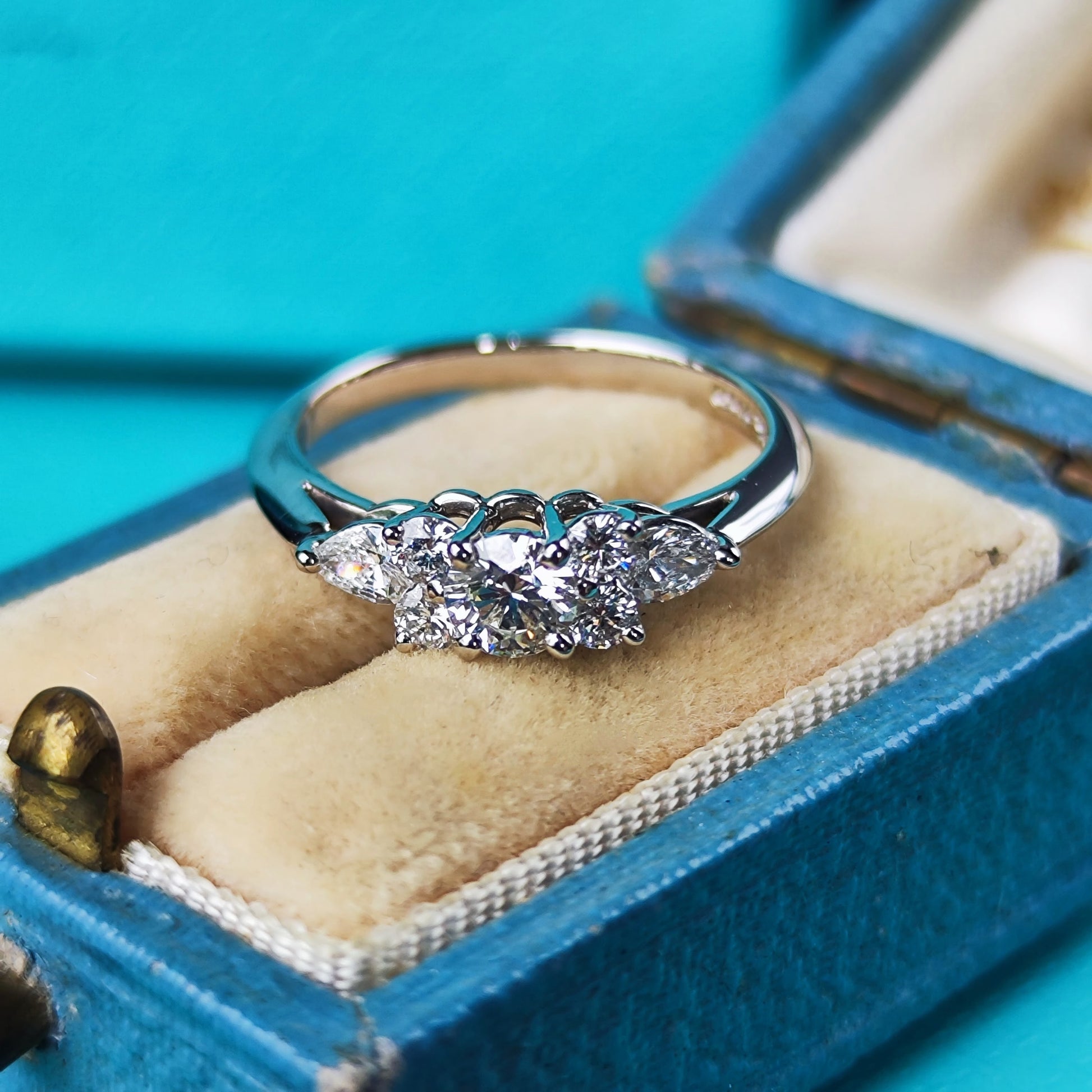 【オールドティファニー】TIFFANY &Co セブンストーンリング