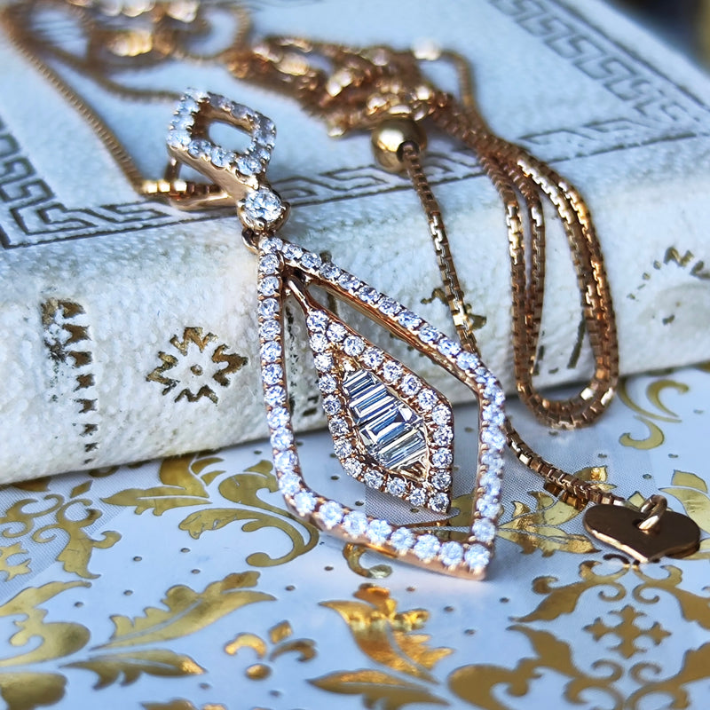 天然ダイヤモンド ネックレス