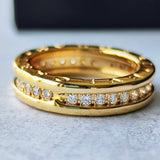 BVLGARI ブルガリ B-ZERO1 ビーゼロワン フルダイヤモンド リング