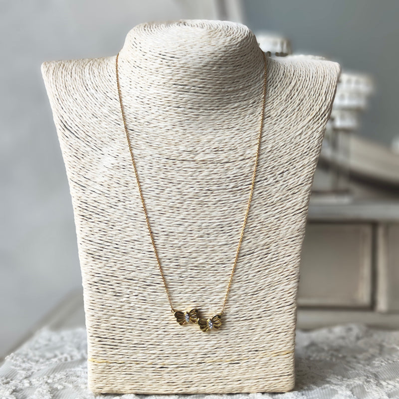 TIFFANY &Co ティファニー バタフライ ダイヤモンド ネックレス