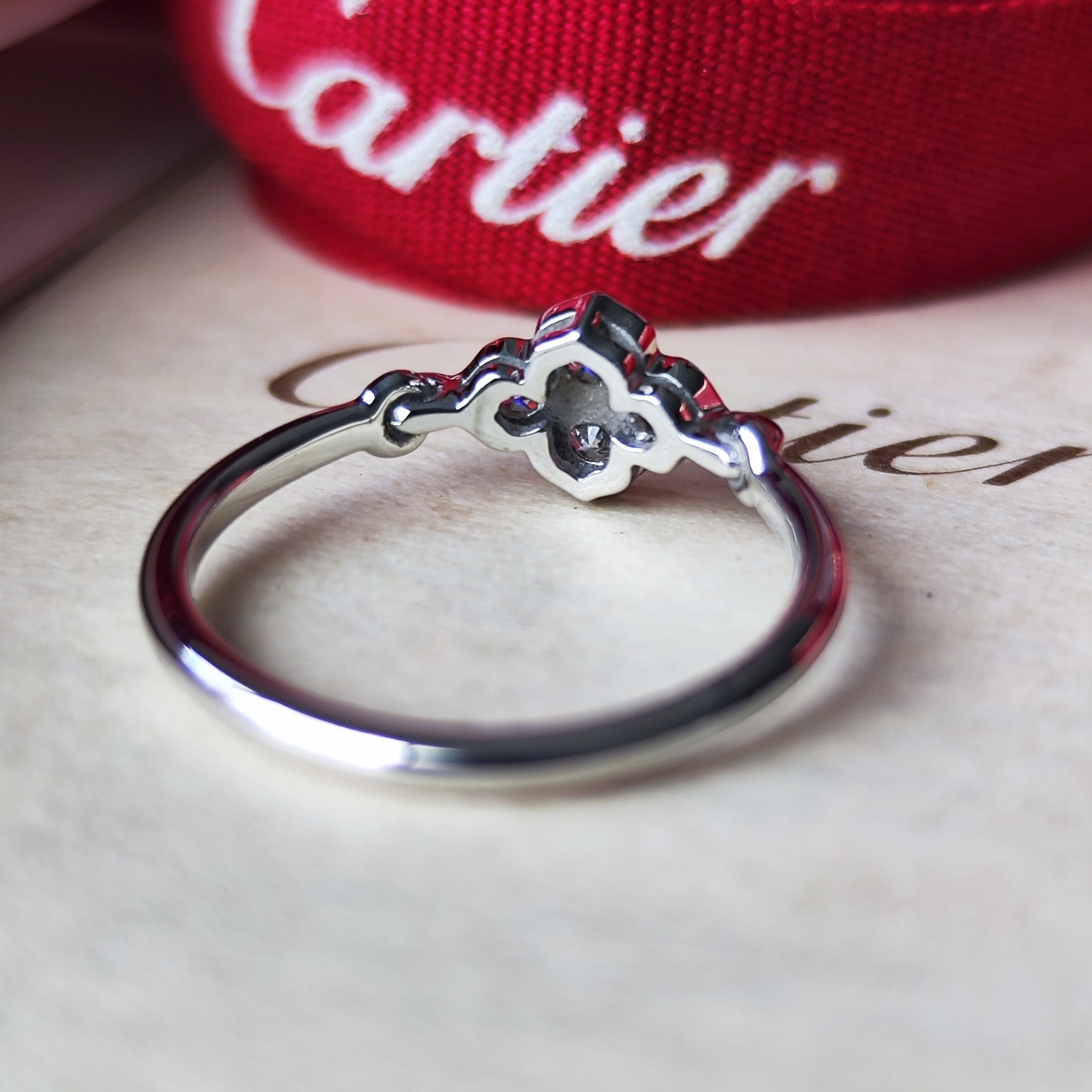 【Vintage Cartier】カルティエ ヒンドゥリング 18金WG