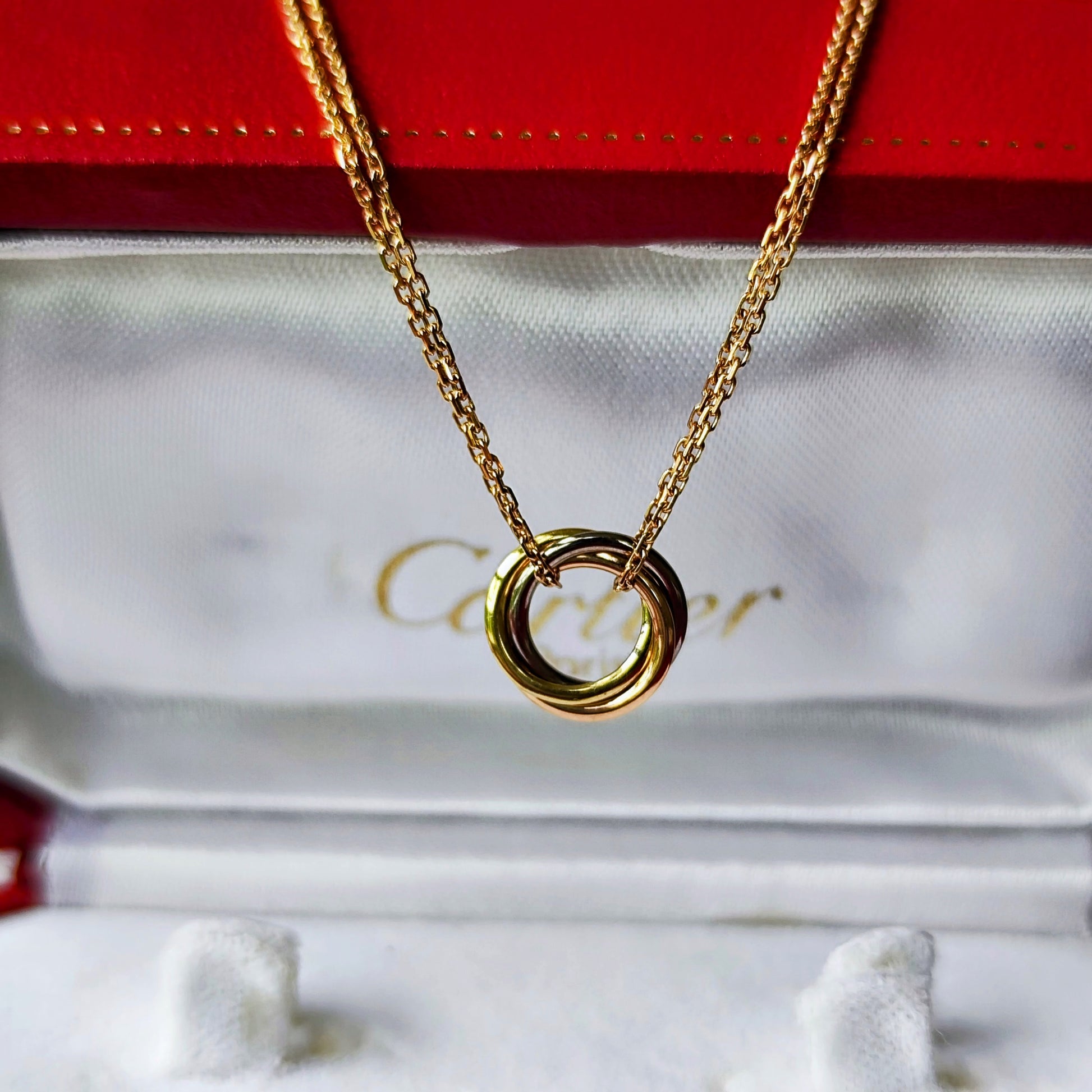 Cartier カルティエ トリニティ ミニモデル ネックレス