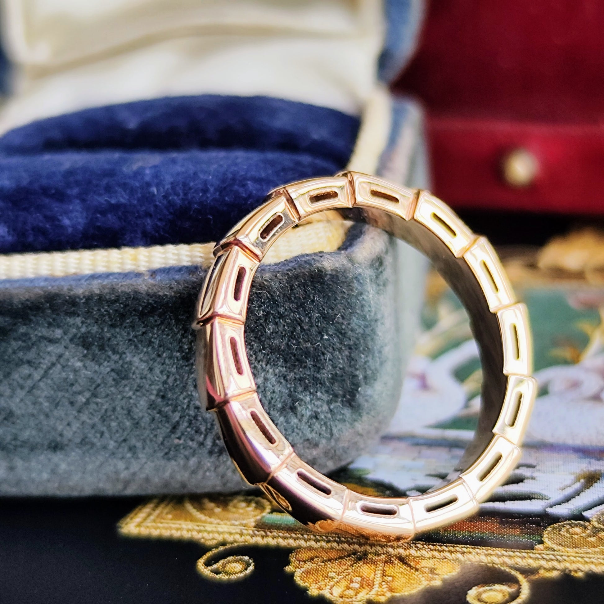 BVLGARI ブルガリ SERPENTI セルペンティ ヴァイパー K18PG