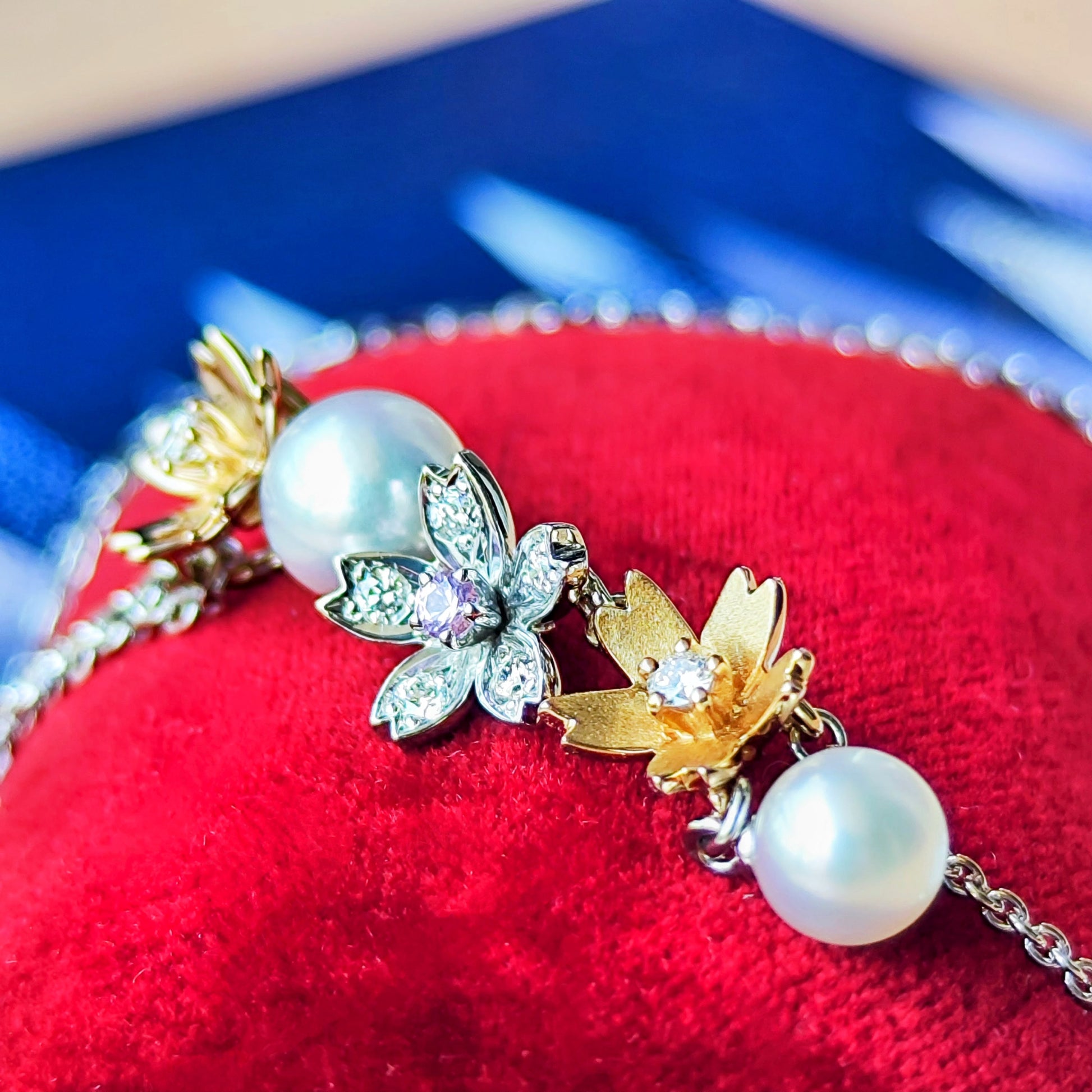 MIKIMOTO ミキモト ダイヤモンド リバーシブル ネックレス