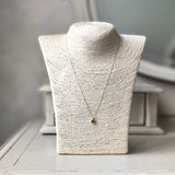 天然アンダリュサイト 天然ダイヤモンド ネックレス