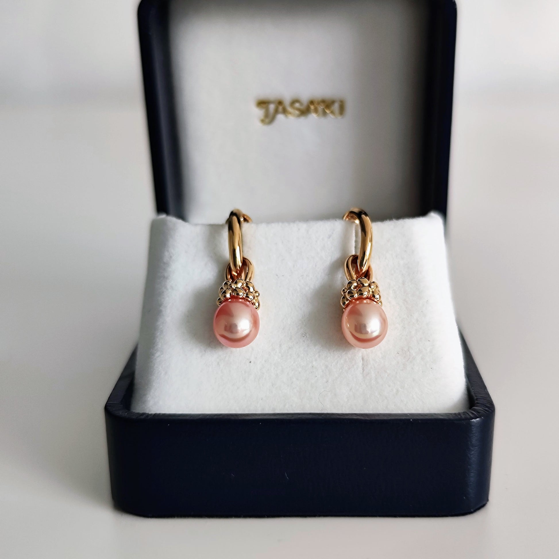 TASAKI 田崎真珠 淡水真珠 イヤリング チャーム