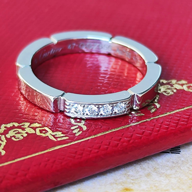 Cartier カルティエ マイヨンパンテール ダイヤモンド K18WG 47