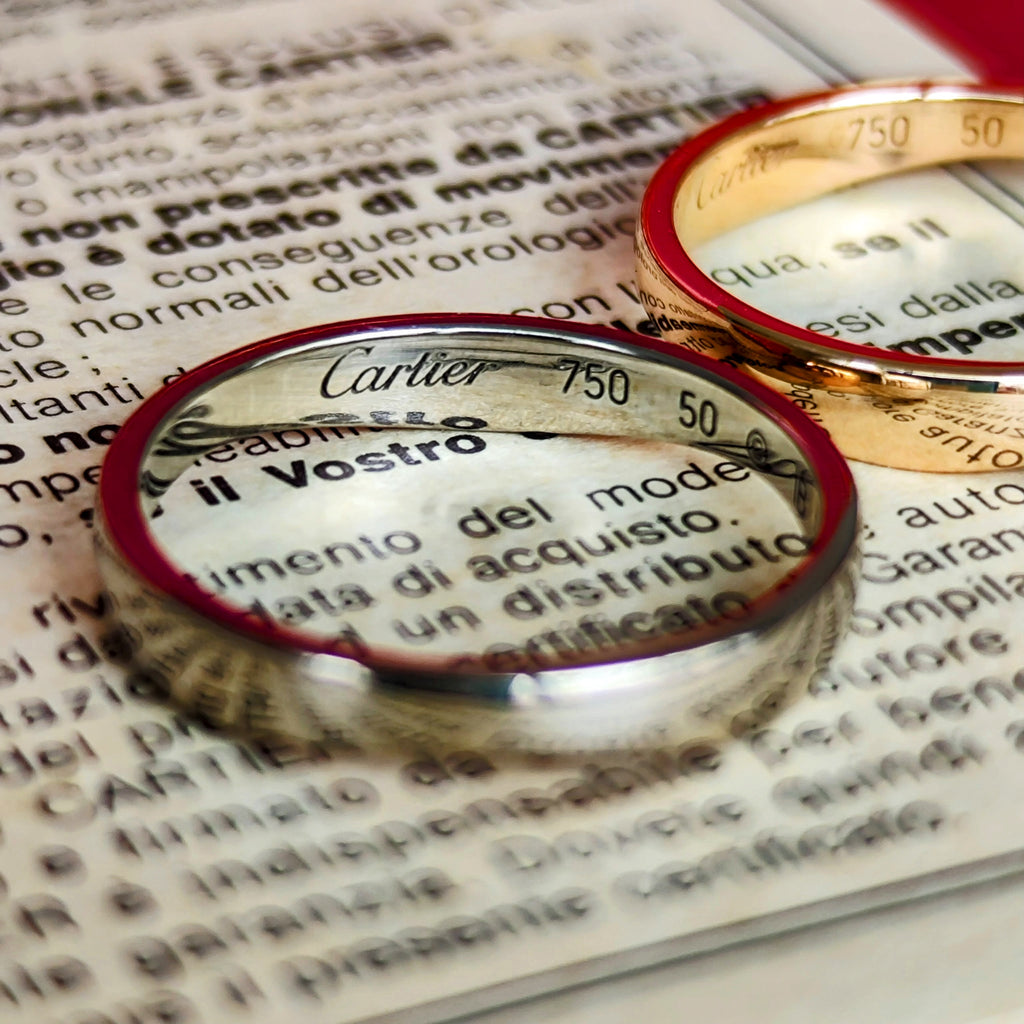 【Cartier 廃盤】カルティエ ラブミーリング 50