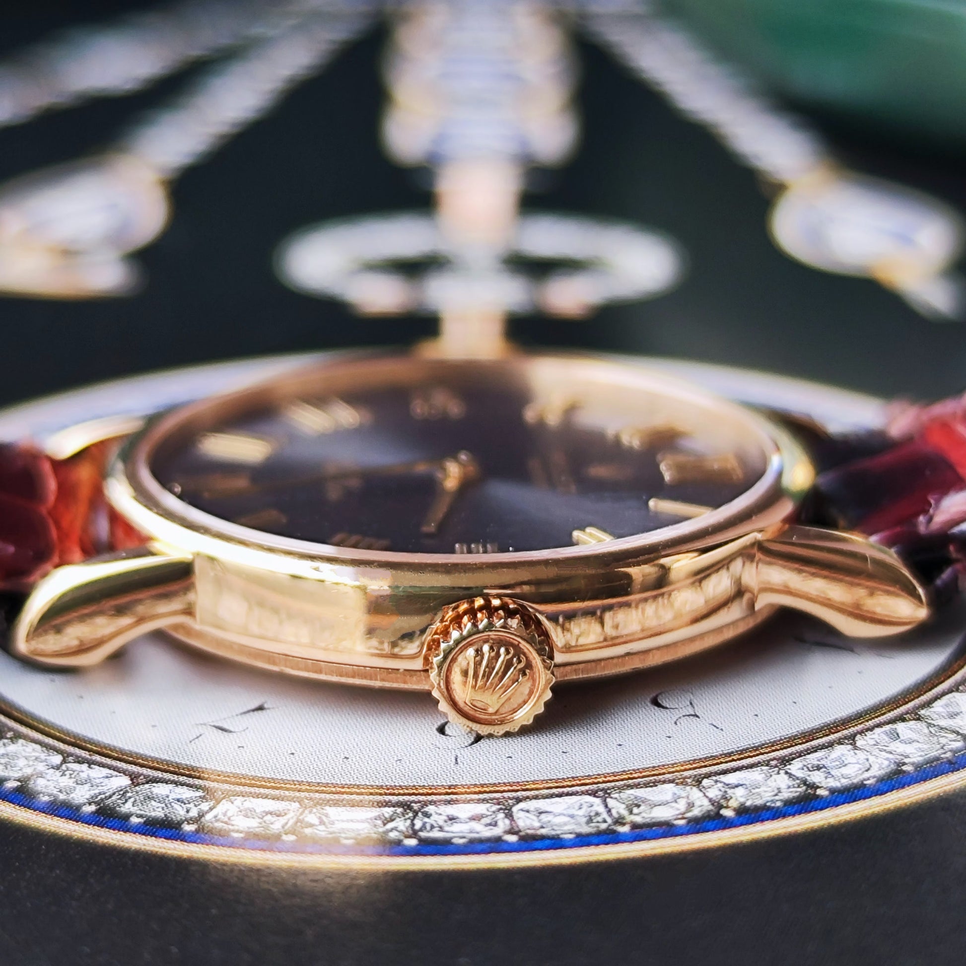 【OH済み】ROLEX ロレックス CELLINI チェリーニ 18金無垢 手巻き腕時計