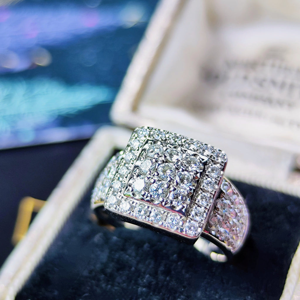 TASAKI 田崎真珠 天然ダイヤモンド 0.93ct プラチナリング