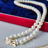 MIKIMOTO ミキモト あこや真珠 グラデーションネックレス