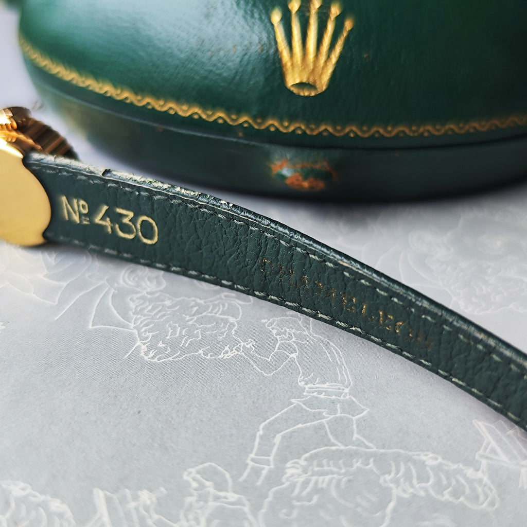 【ROLEX CHAMELEON】ロレックス カメレオン 18金無垢 手巻き腕時計 OH済み