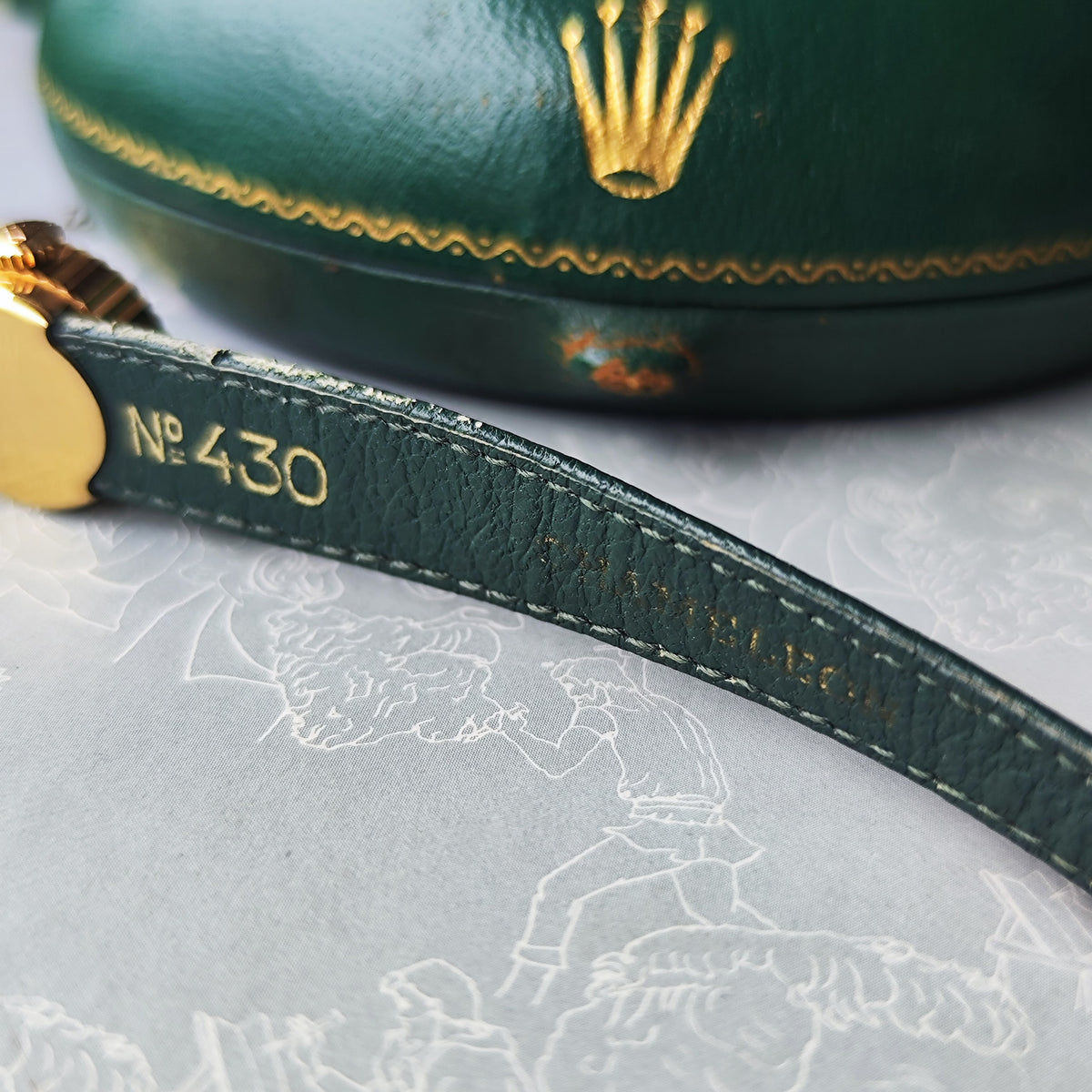 【ROLEX CHAMELEON】ロレックス カメレオン 18金無垢 手巻き腕時計 OH済み