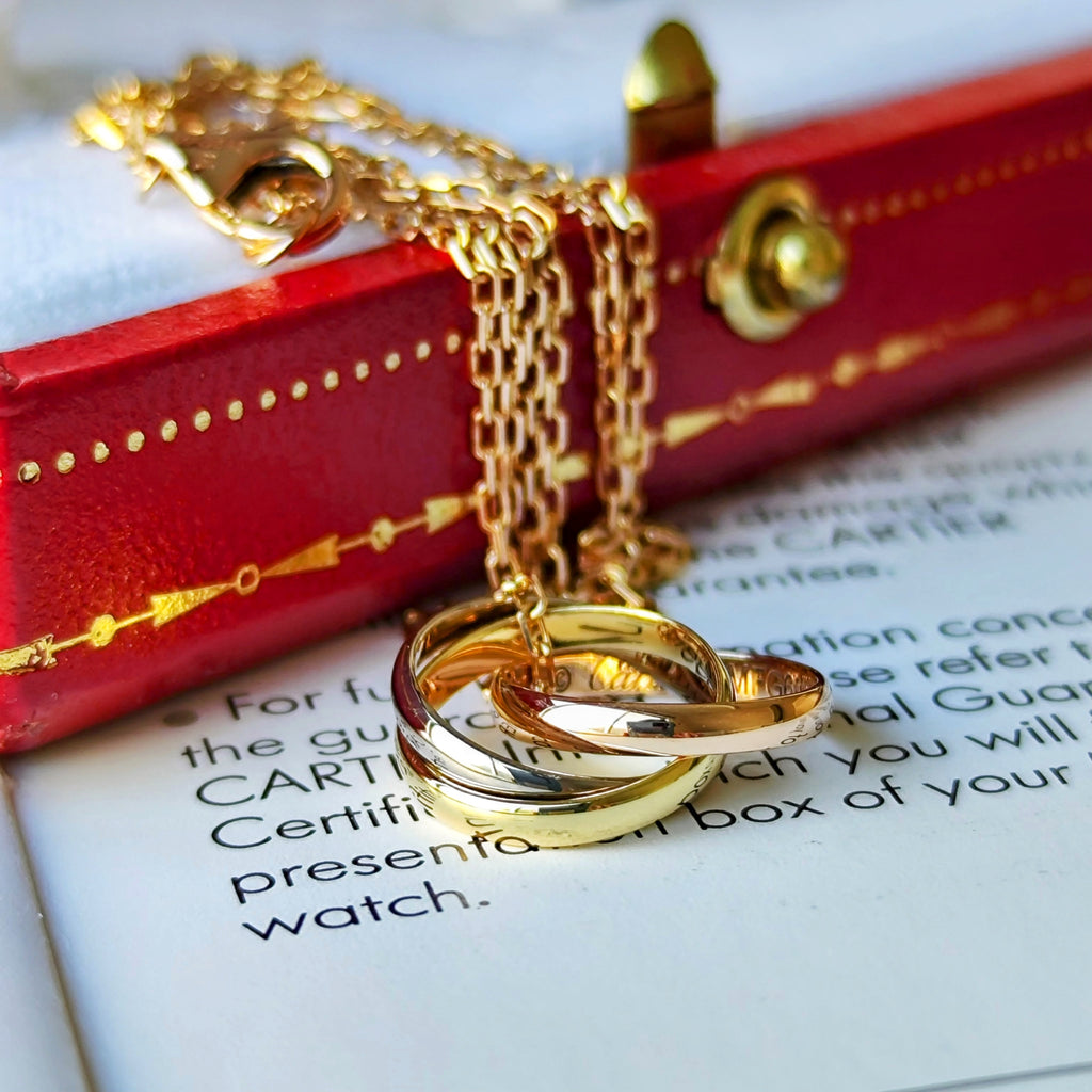 Cartier カルティエ トリニティ ネックレス