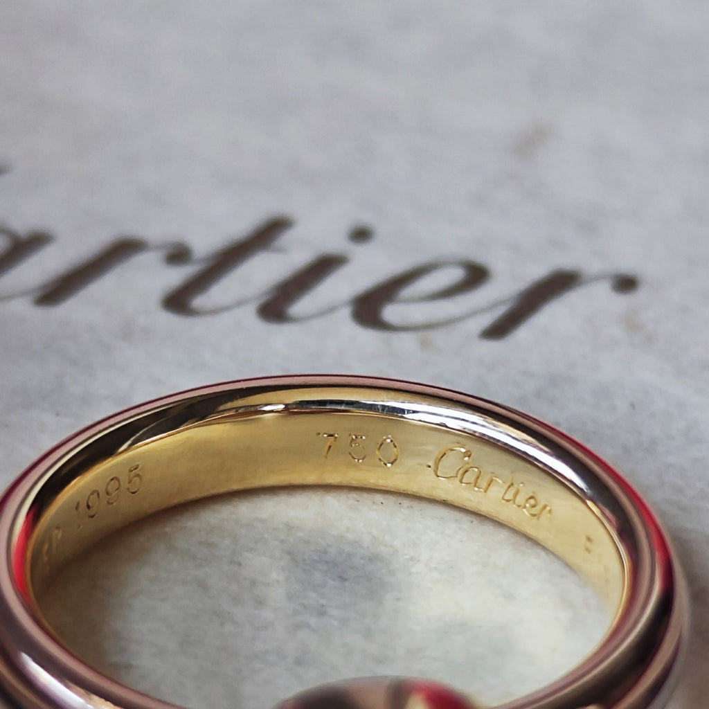 【廃盤 Cartier 】カルティエ  モノストーンリング ダイヤモンド 47