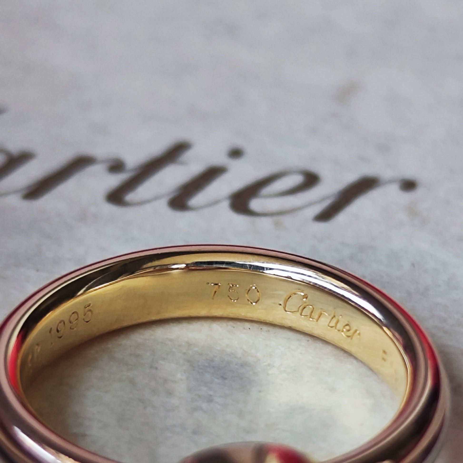 【廃盤 Cartier 】カルティエ  モノストーンリング ダイヤモンド 47