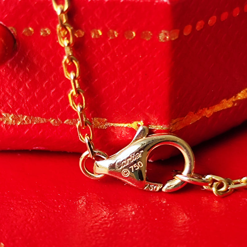 Cartier カルティエ  ベビーラブ セラミック ダイヤモンド ブレスレット 18金PG
