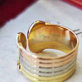 Cartier カルティエ 2C（デューブル・シー）18金 10号