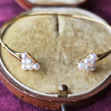 MIKIMOTO ミキモト ベビーパール 18金バングル