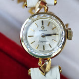 【OH済み】OMEGA オメガ LADYMATIC/レディマティック14金無垢 自動巻き時計
