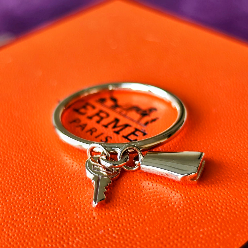 【お値下げ】HERMES エルメス ケリー クロシェットリング 18金