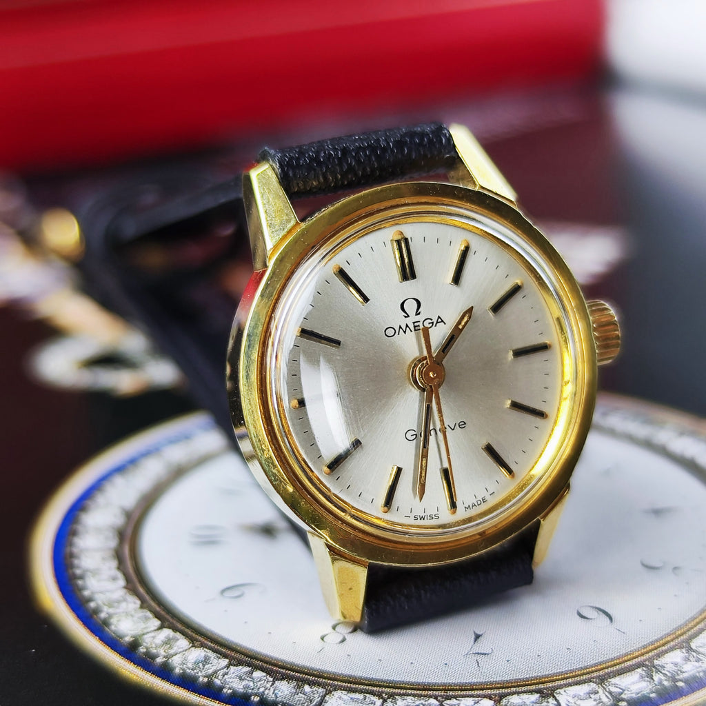 【OH済み】OMEGA オメガ Geneve ジュネーヴ 手巻き腕時計