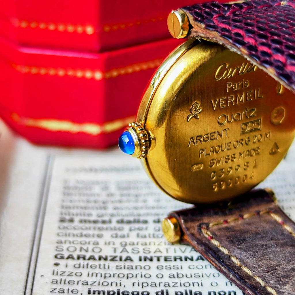 Cartier カルティエ マスト ヴァンドーム スリーカラー トリニティダイヤル