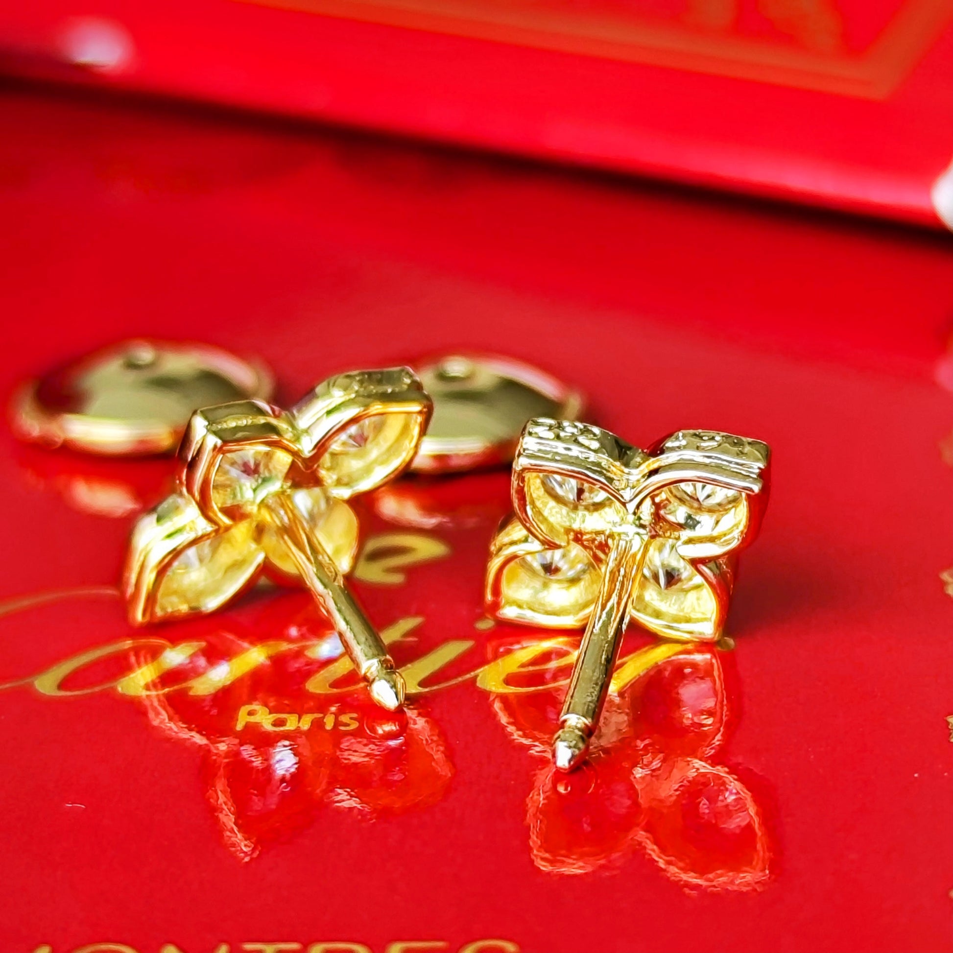 Cartier カルティエ ヒンドゥ18金ピアス