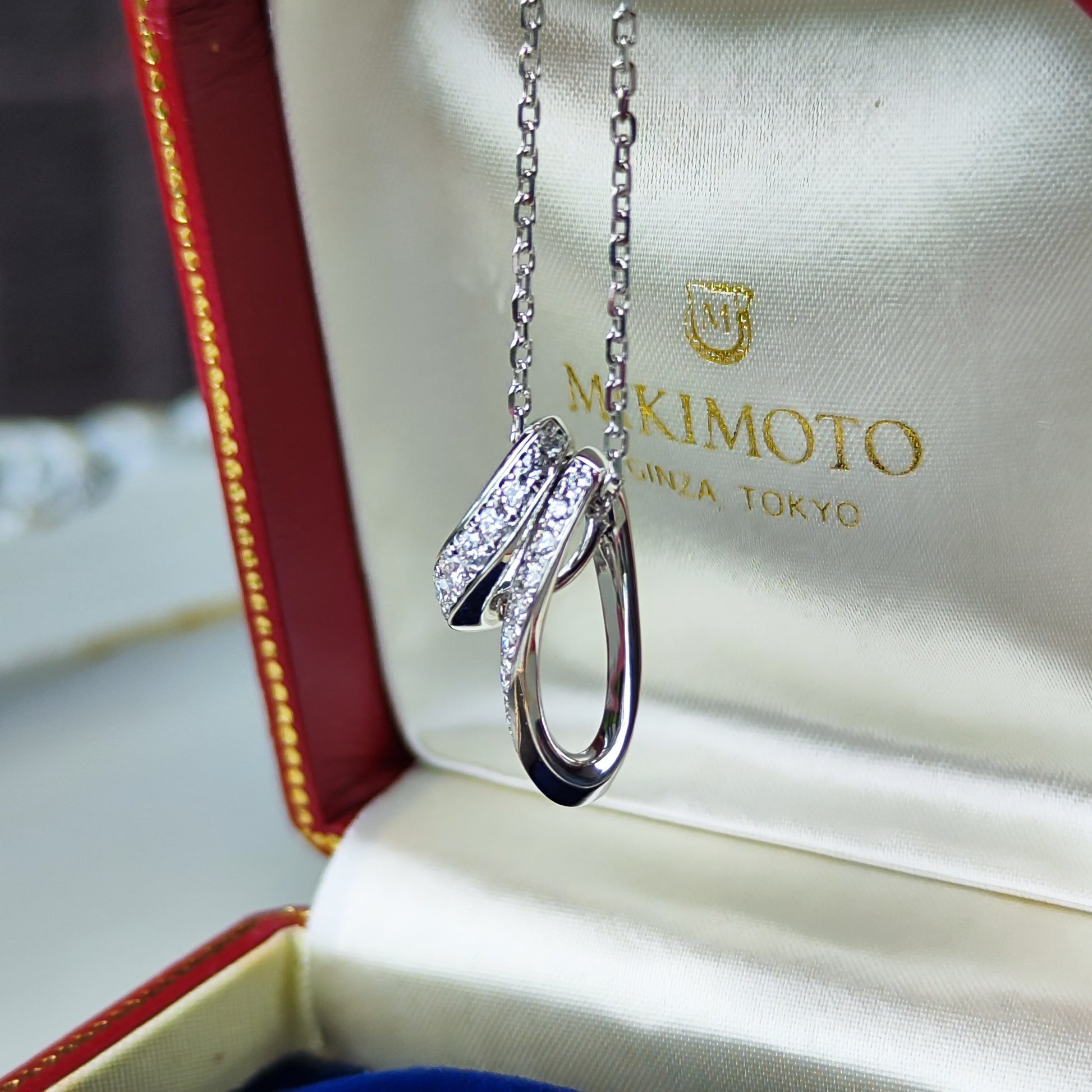 MIKIMOTO ミキモト ダイヤモンド ネックレス