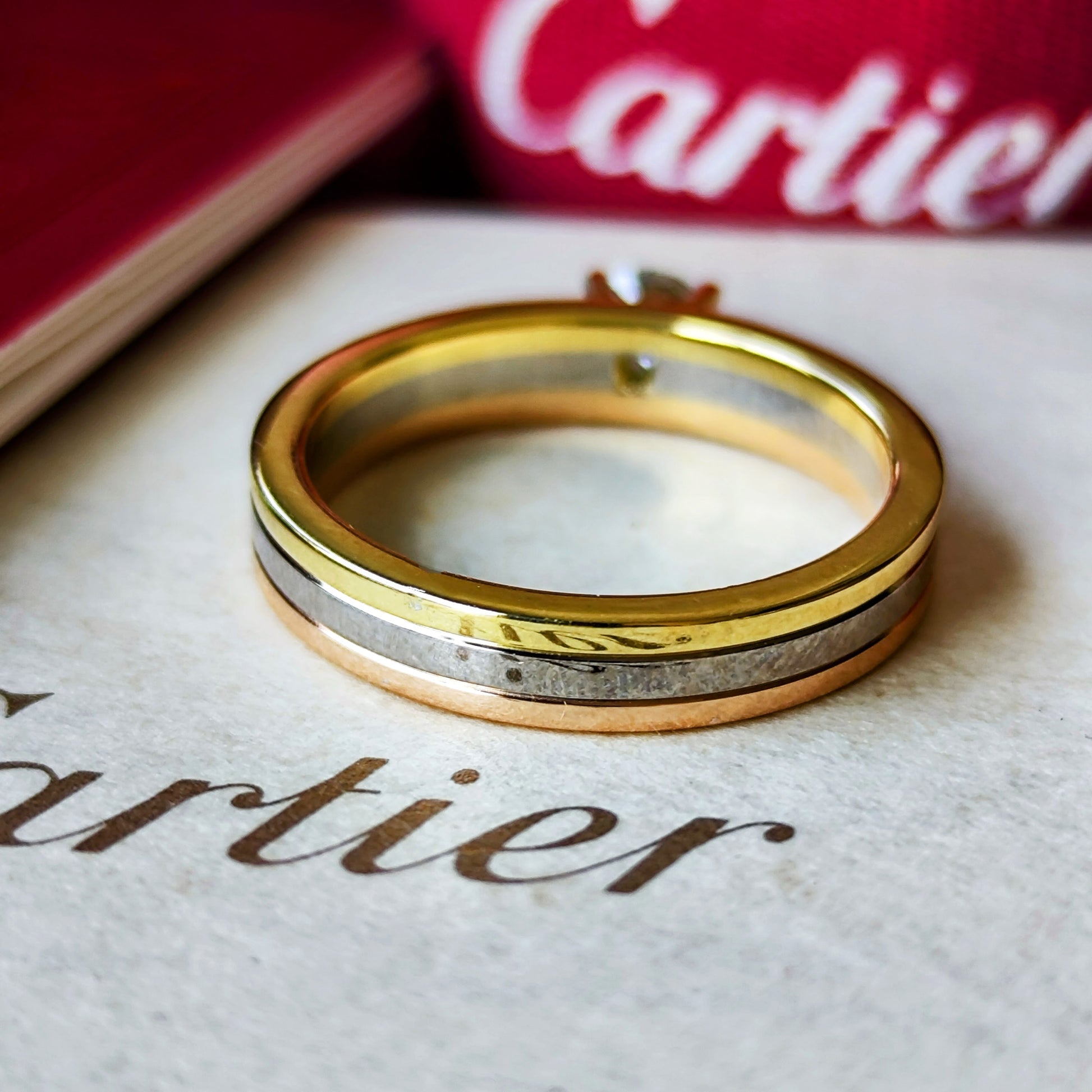 Cartier カルティエ ヴァンドーム ルイ カルティエ ソリテール ダイヤモンドリング