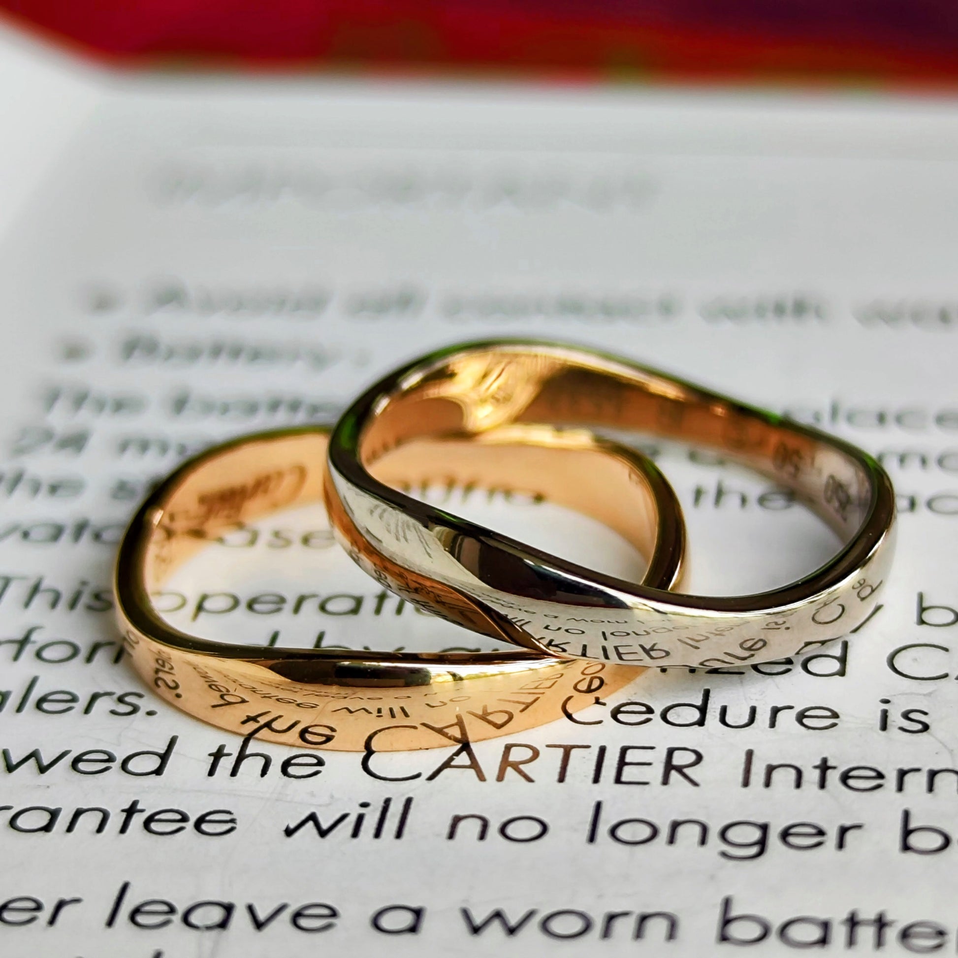 【Cartier 廃盤】カルティエ ラブミーリング 50