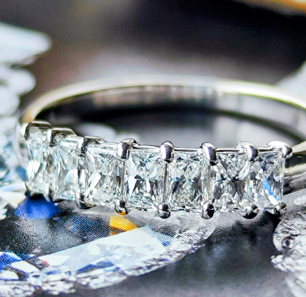 天然ダイヤモンド 0.76ct プラチナリング