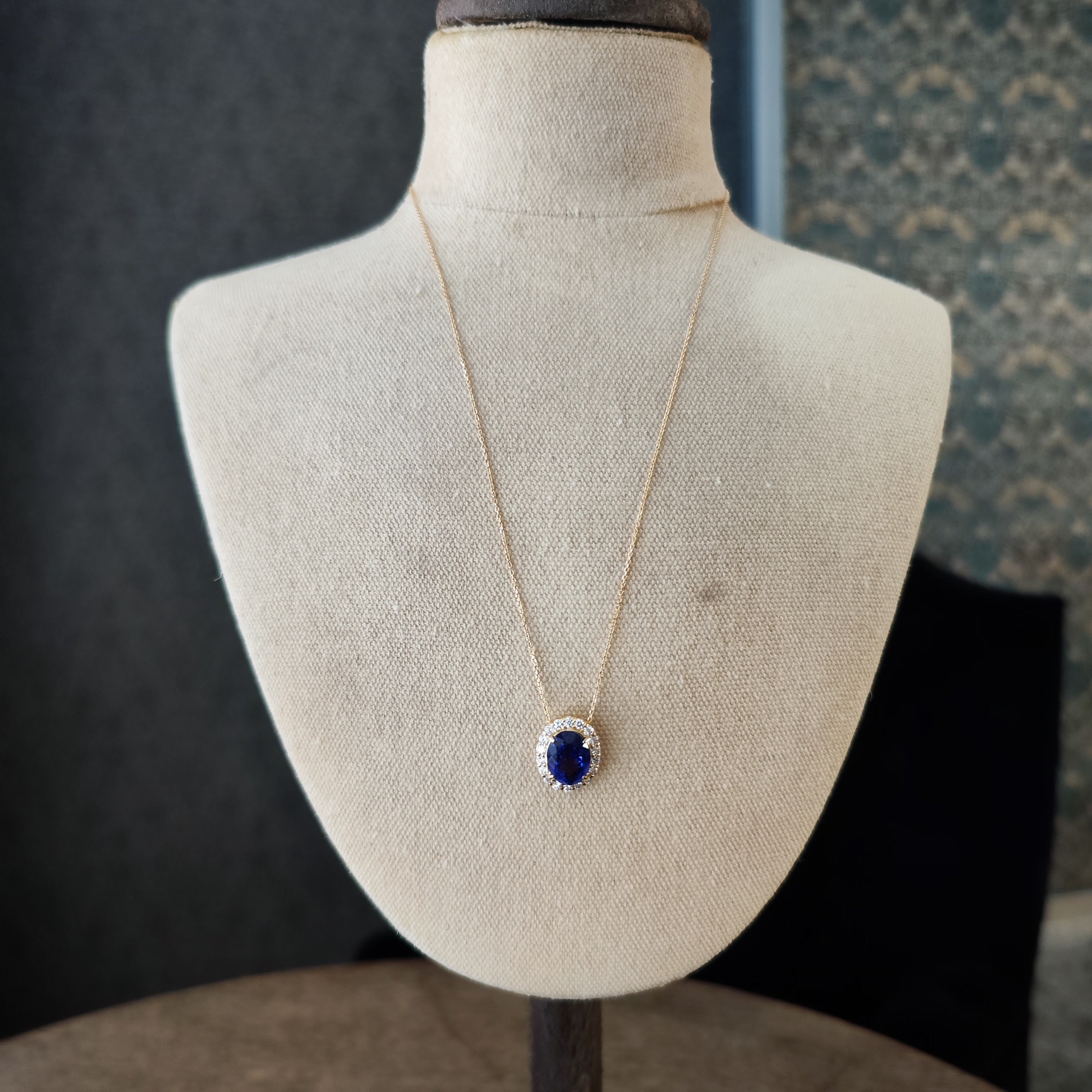 真珠　天然ダイアモンド 大粒 5.27ct】天然タンザナイト 天然ダイヤモンド ネックレス – Mico宝飾店