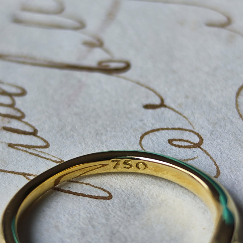 【オールドティファニー】TIFFANY&Co
ティファニー ノットリング 18金YG