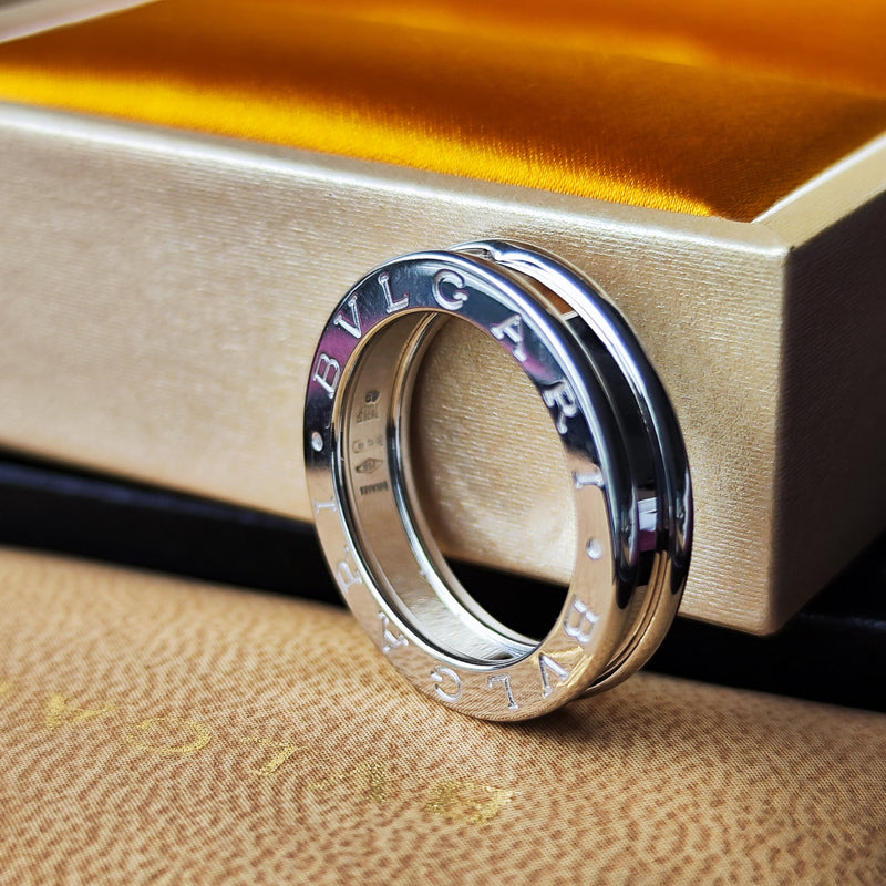 BVLGARI ブルガリ B-ZERO1 ビーゼロワン リング 18金WG 9号
