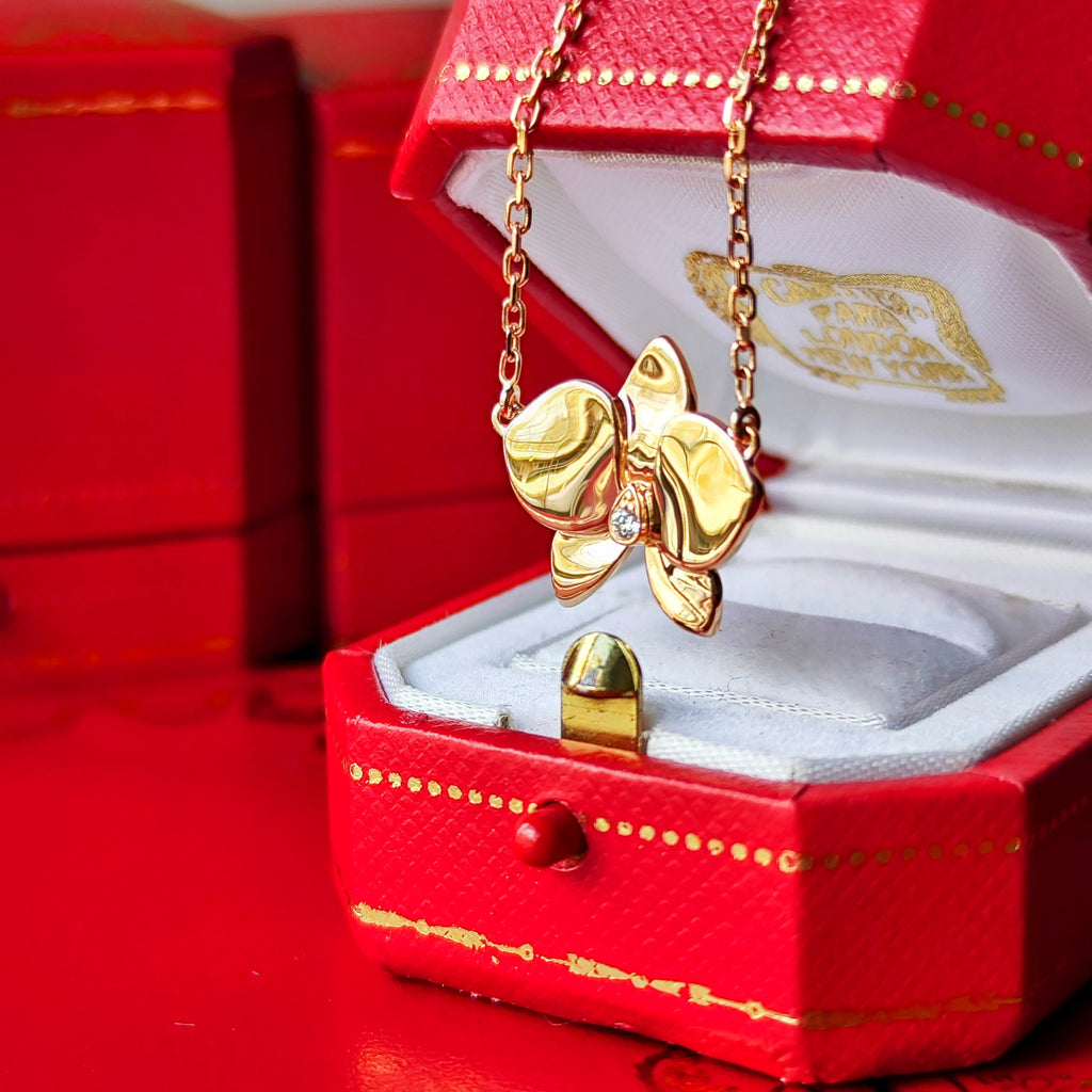 Cartier カルティエ カレス ドルキデ パル
ダイヤモンド ネックレス