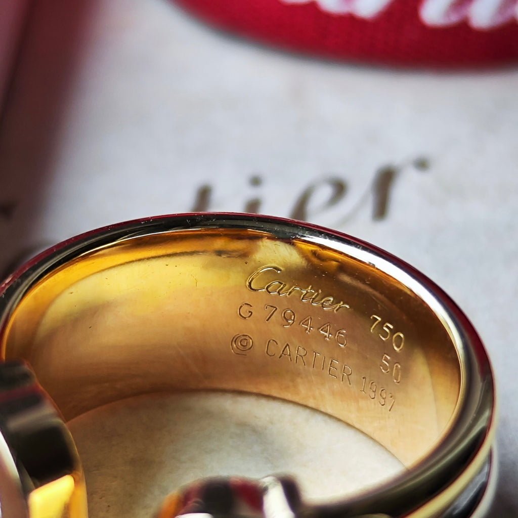【廃盤 Cartier 】カルティエ 2C（デューブル・シー）ダイヤモンド 52