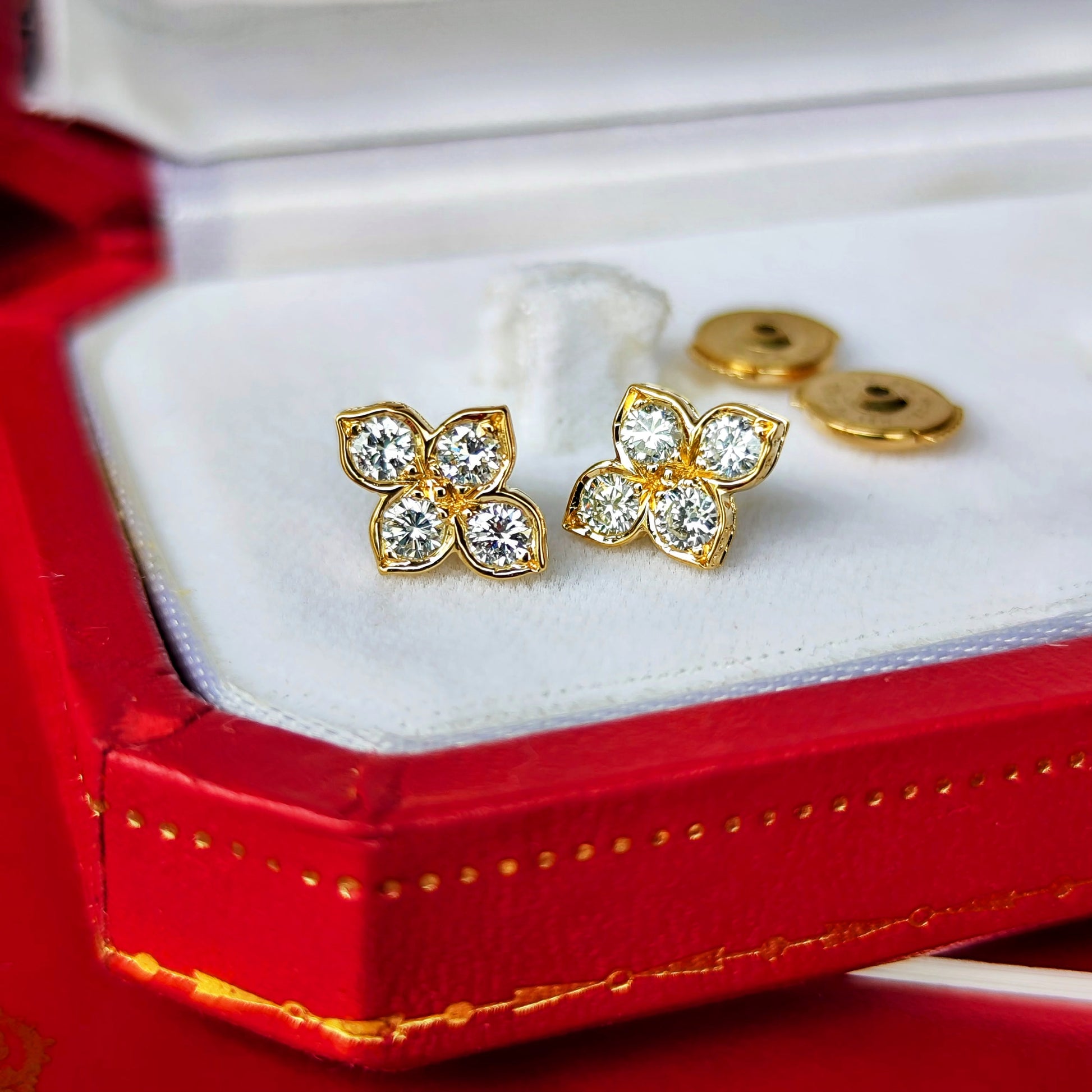 Cartier カルティエ ヒンドゥ18金ピアス