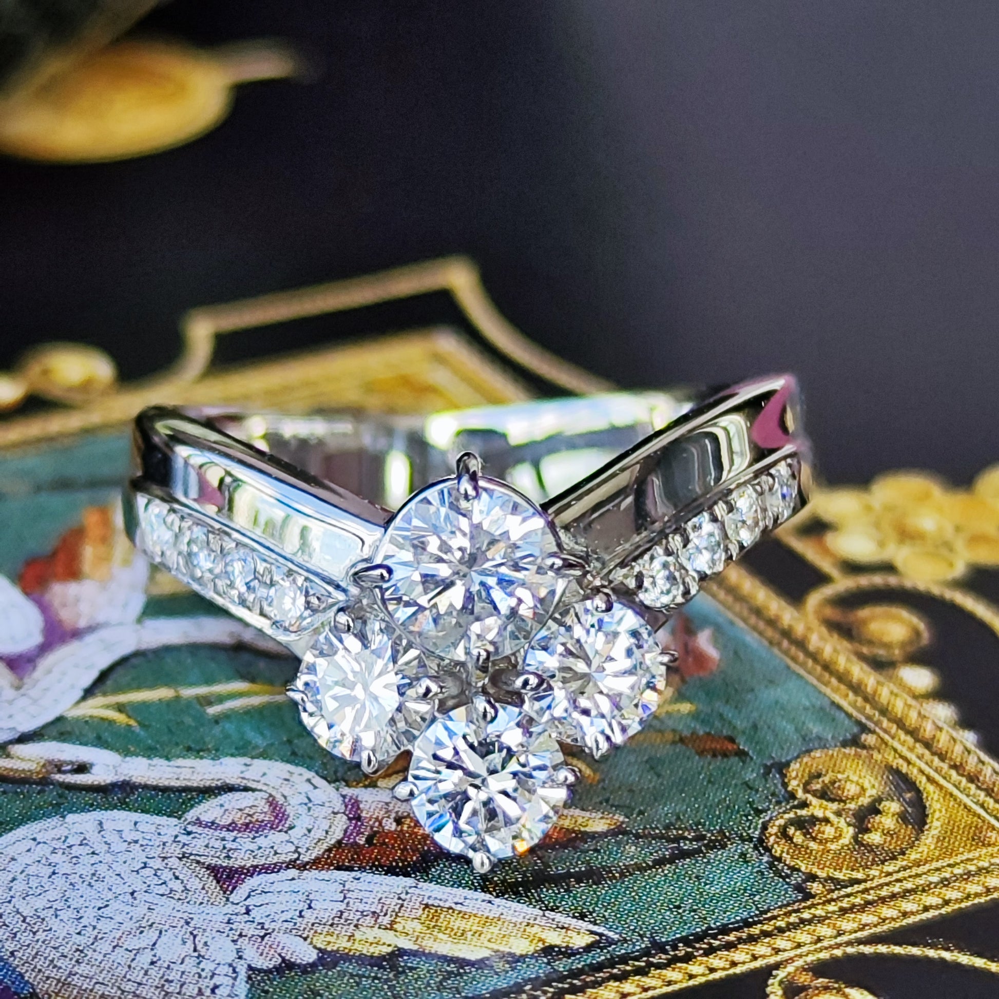 TASAKI 田崎真珠 天然ダイヤモンド 1.0ct プラチナリング
