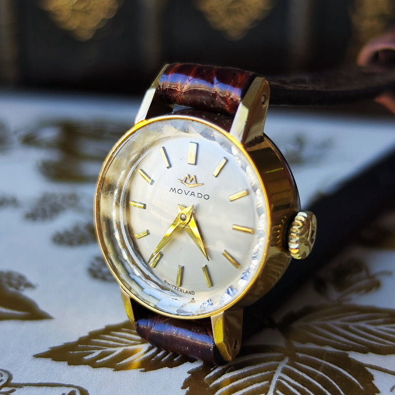 【OH済み】MOVADO モバード 手巻き腕時計