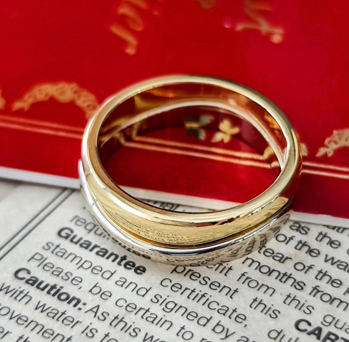 【Cartier 廃盤】カルティエ ラブミーリング 50 ②