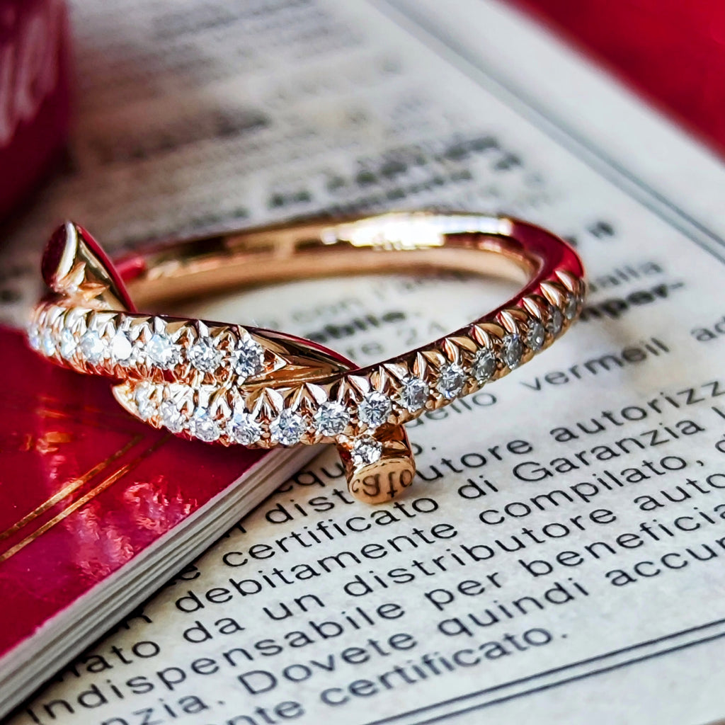 Cartier カルティエ アルトルラセ ダイヤモンド 18金PG 49