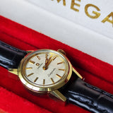 【OH済み】OMEGA オメガLADYMATIC/レディマティック 自動巻き 腕時計