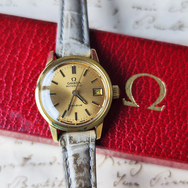 【OH済み】OMEGA オメガ Geneve ジュネーヴ 自動巻き腕時計