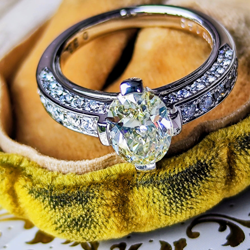 TASAKI 田崎真珠 天然ダイヤモンド 1.40ct 0.53ct プラチナリング