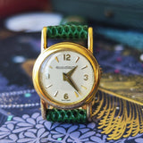 【金無垢】JAEGER LE COULTRE ジャガー・ルクルト バックワインド 手巻き腕時計