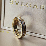 BVLGARI ブルガリ B-ZERO1 ビーゼロワン フルダイヤ 18金YG 11号